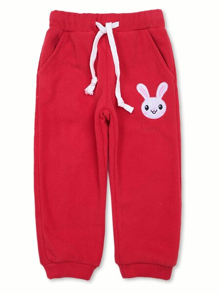 Брюки Девочкам Bonito Красный Зайка (фото 1)