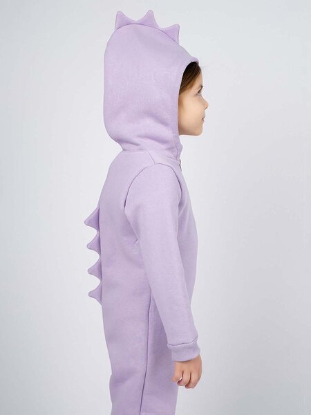Комбинезон Девочкам Юлала Сиреневый Надпись (фото 2)