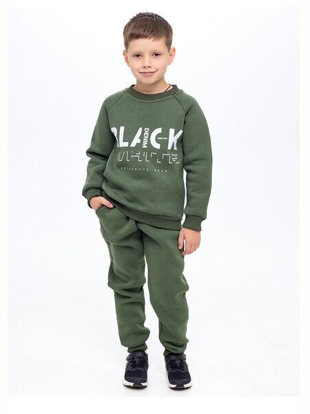 Костюм Мальчикам Россия Хаки Надпись (фото 1)