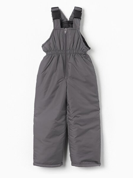 Полукомбинезон зимний Мальчикам Россия Серый Без рисунка (фото 1)