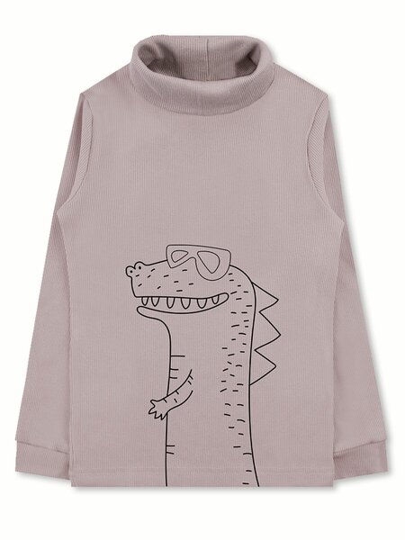Водолазка Мальчикам Юлала Бежевый Динозавр (фото 1)