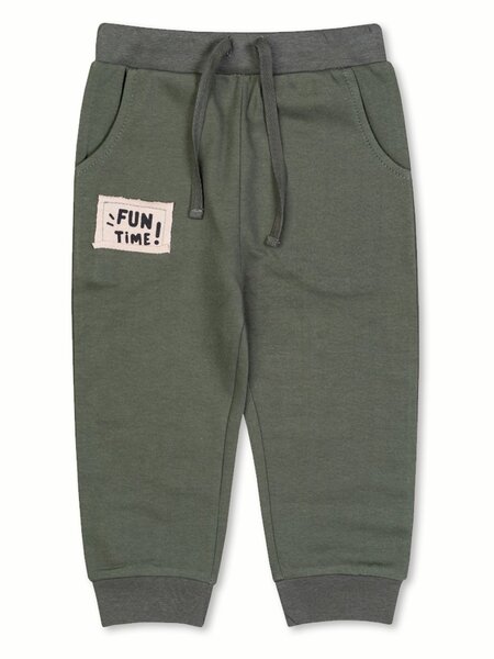 Брюки Мальчикам Takro Хаки тёмный Нашивка (фото 1)