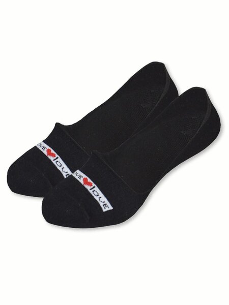 Подследники Девочкам Борисоглебский трикотаж Чёрный Надпись (фото 1)