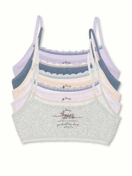 Бюстик Девочкам Donella Микс Надпись (фото 1)