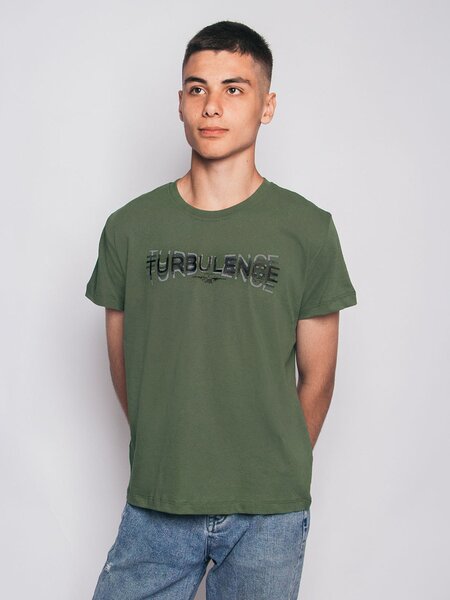 Футболка Мальчикам Be friends Хаки Надпись (фото 1)