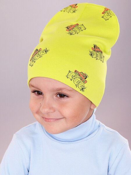 Шапка Мальчикам Россия Микс Машины (фото 1)