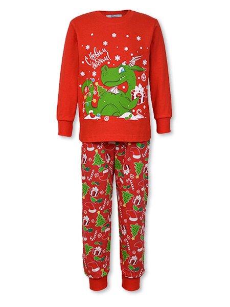 Пижама Мальчикам Лунёва Красный Дракон (фото 1)