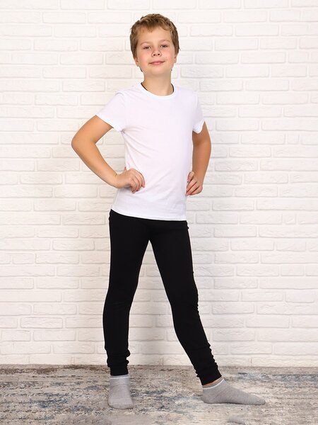 Кальсоны Мальчикам Россия Чёрный Без рисунка (фото 1)