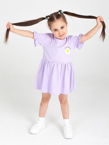 Платье Девочкам Takro Сиреневый Цветок (фото 1)