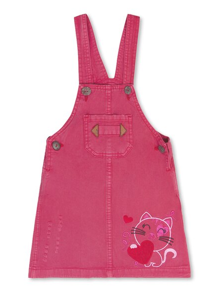 Сарафан Девочкам Bonito Красный Кошка (фото 1)