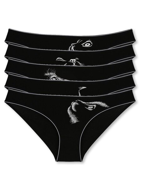 Трусы Женщинам Donella Чёрный Котик (фото 1)