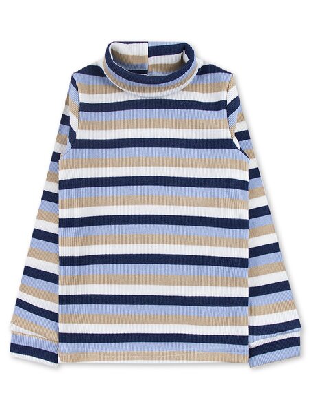 Водолазка Мальчикам Юлала Голубой; Бежевый Полоски (фото 1)