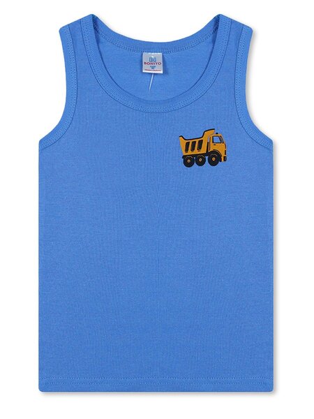 Майка Мальчикам Bonito Синий Машина (фото 1)