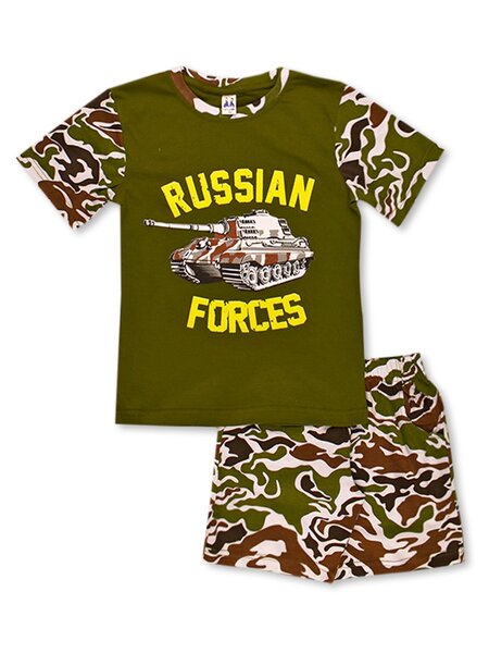 Костюм Мальчикам K&r baby Хаки Танк (фото 1)