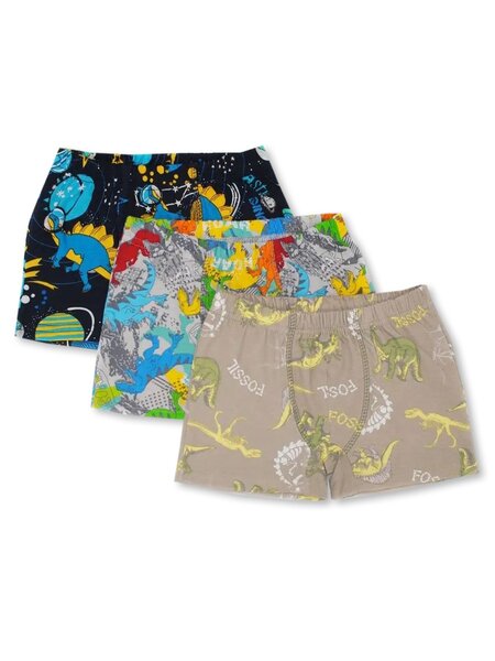 Трусы-боксеры Мальчикам Россия Микс Динозавры (фото 1)