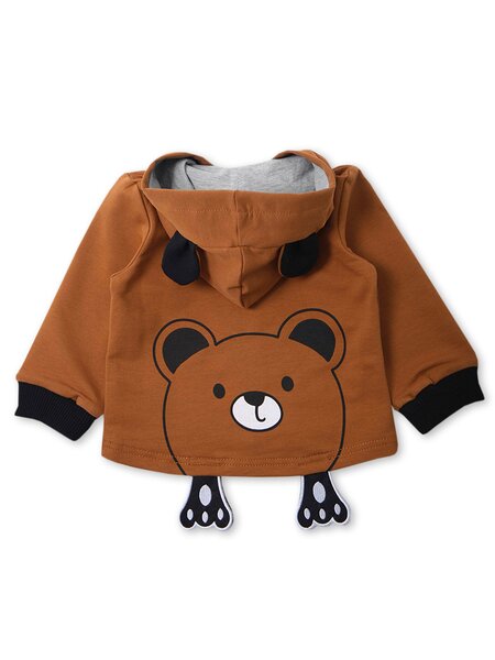 Толстовка Мальчикам Bonito Коричневый Мишка (фото 2)