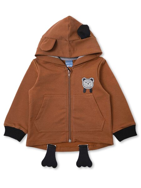 Толстовка Мальчикам Bonito Коричневый Мишка (фото 1)