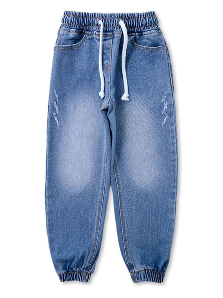 Джинсы Девочкам Bonito Синий Без рисунка (фото 1)