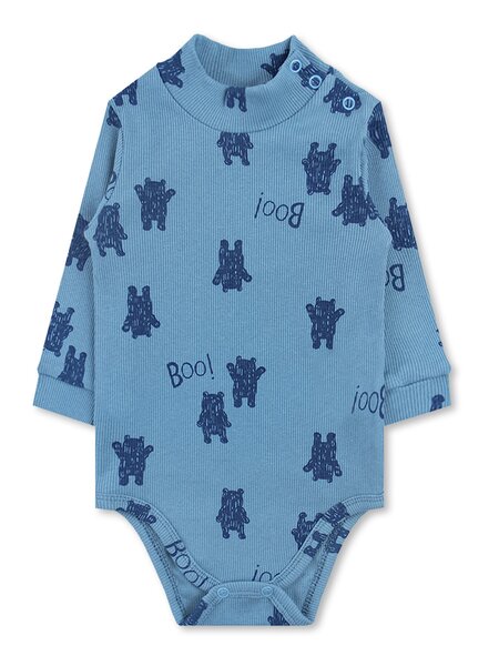 Боди Новорождённым Юлала Серо-голубой Мишки (фото 1)