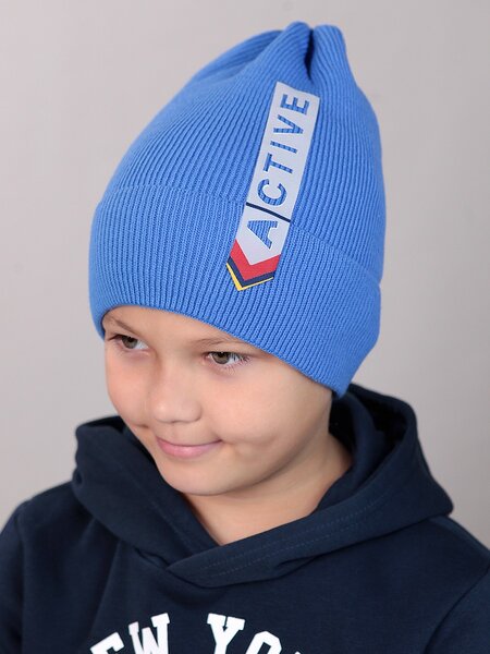 Шапка Мальчикам Россия Микс Надпись (фото 1)