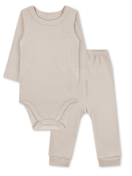 Комплект Новорождённым Юлала Бежевый Без рисунка (фото 1)