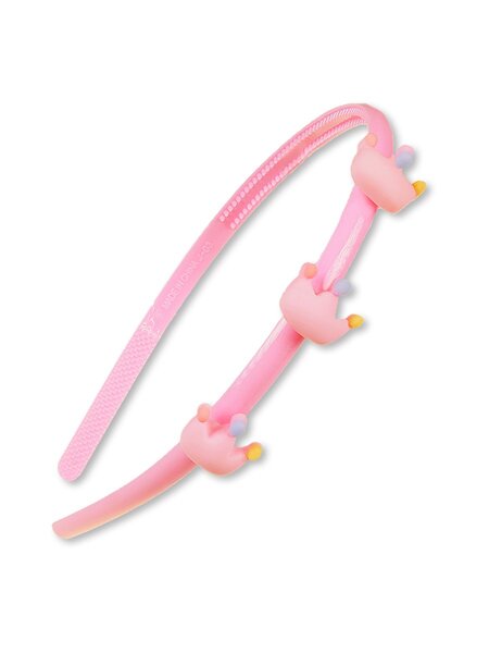 Ободок для волос Девочкам Baby`s joy Розовый Короны (фото 1)