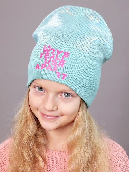 Шапка Девочкам Россия Микс Надпись (фото 1)