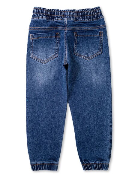Джинсы Мальчикам Bonito Синий тёмный Без рисунка (фото 2)