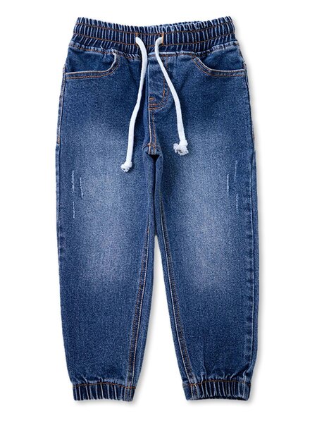 Джинсы Мальчикам Bonito Синий тёмный Без рисунка (фото 1)