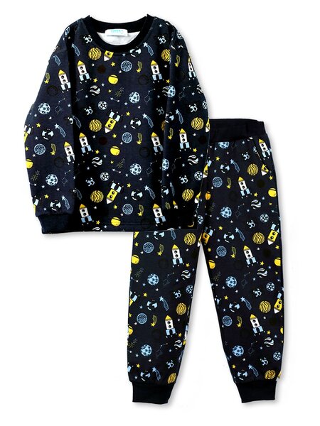 Пижама Мальчикам Takro Чернильный Космос (фото 1)