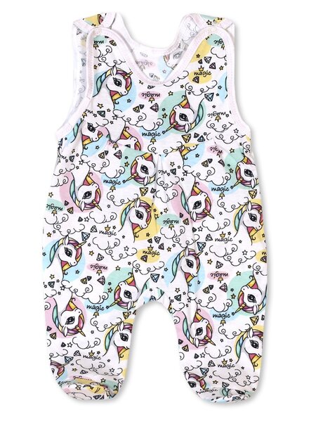 Ползунки высокие Новорождённым Россия Белый Единорог (фото 1)