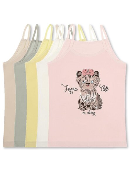 Майка Девочкам Donella Микс Собачка (фото 1)