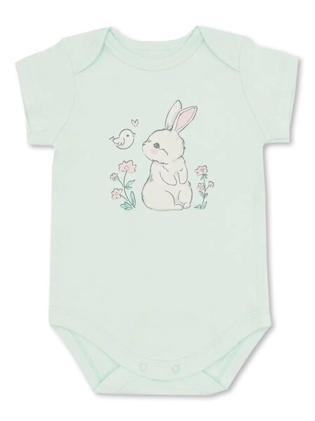 Боди Новорождённым Армения Мятный Зайка (фото 1)