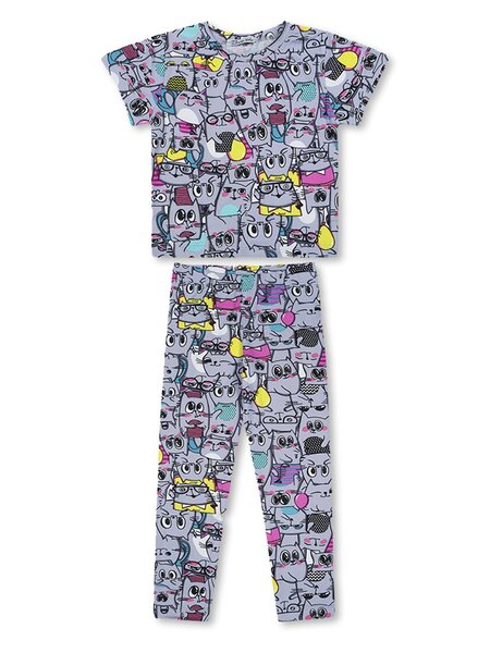 Костюм Девочкам Bonito Серый Котики (фото 1)