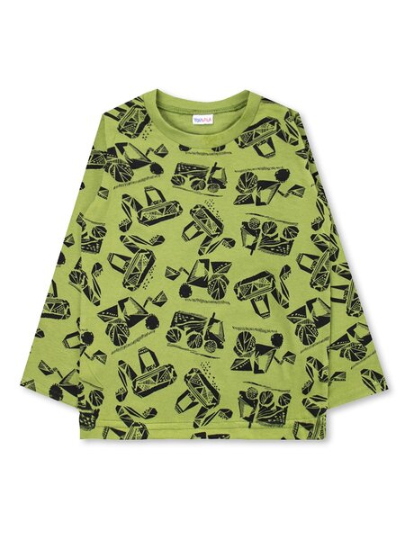 Лонгслив Мальчикам Юлала Хаки Техника (фото 1)