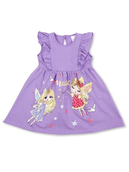 Платье Девочкам Ивашка Сиреневый Феи (фото 1)