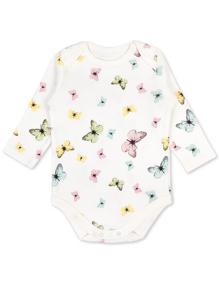 Боди Новорождённым Армения Молочный Бабочки (фото 1)