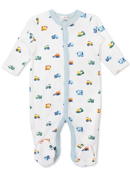 Комбинезон Новорождённым Армения Молочный Машинки (фото 1)