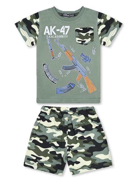 Костюм Мальчикам Bonito Хаки Надпись (фото 1)