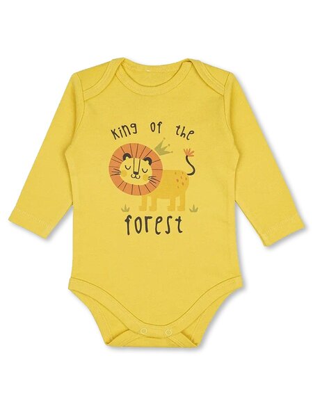 Боди Новорождённым Армения Горчичный Лев (фото 1)