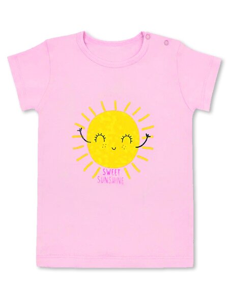 Футболка Девочкам Армения Розовый Солнце (фото 1)