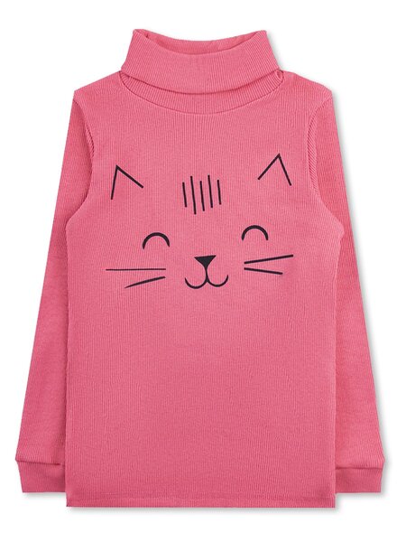 Водолазка Девочкам Юлала Коралловый Мордочка (фото 1)