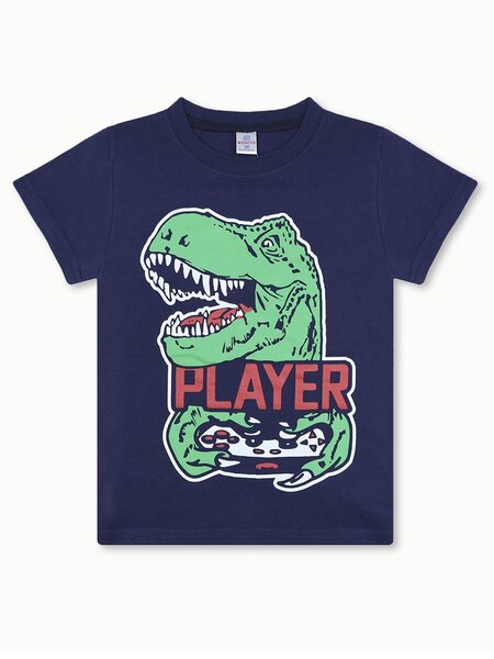 Футболка Мальчикам Bonito Чернильный Динозавр (фото 1)
