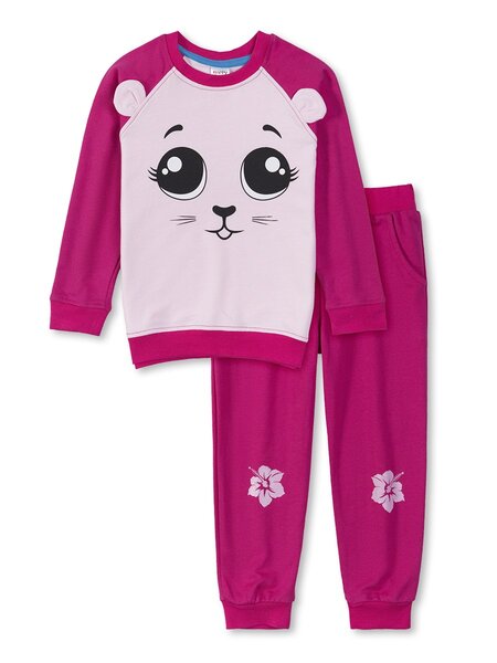 Костюм Девочкам Happy kids Розовый; Малиновый Мордочка (фото 1)