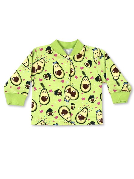 Кофточка Новорождённым Россия Салатовый Авокадо (фото 1)