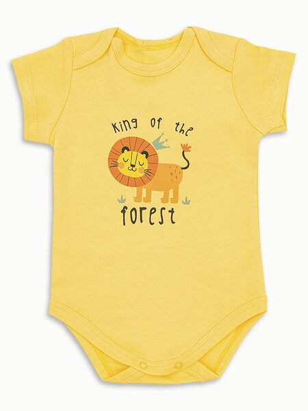 Боди Новорождённым Армения Жёлтый Лев (фото 1)