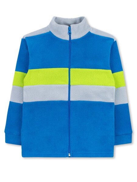 Толстовка Девочкам Юлала Синий; Серый Полоски (фото 1)