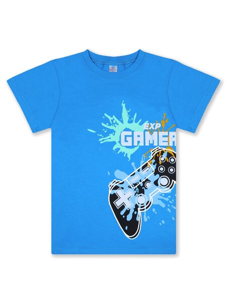 Футболка Мальчикам Bonito Синий Игра (фото 1)