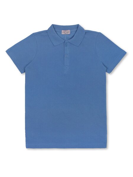 Поло Мальчикам Bonito Серо-синий Без рисунка (фото 1)