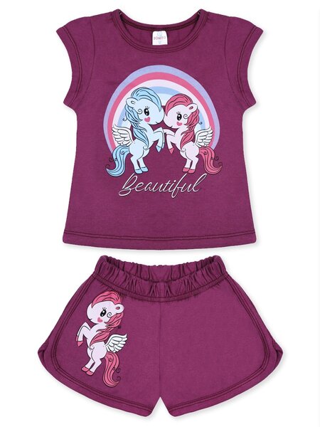 Комплект Девочкам Bonito Сливовый Пони (фото 1)